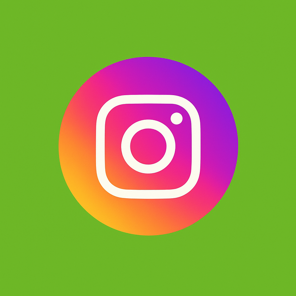 Instagram logo that takes you to the Austin's Roofing Instagram page
